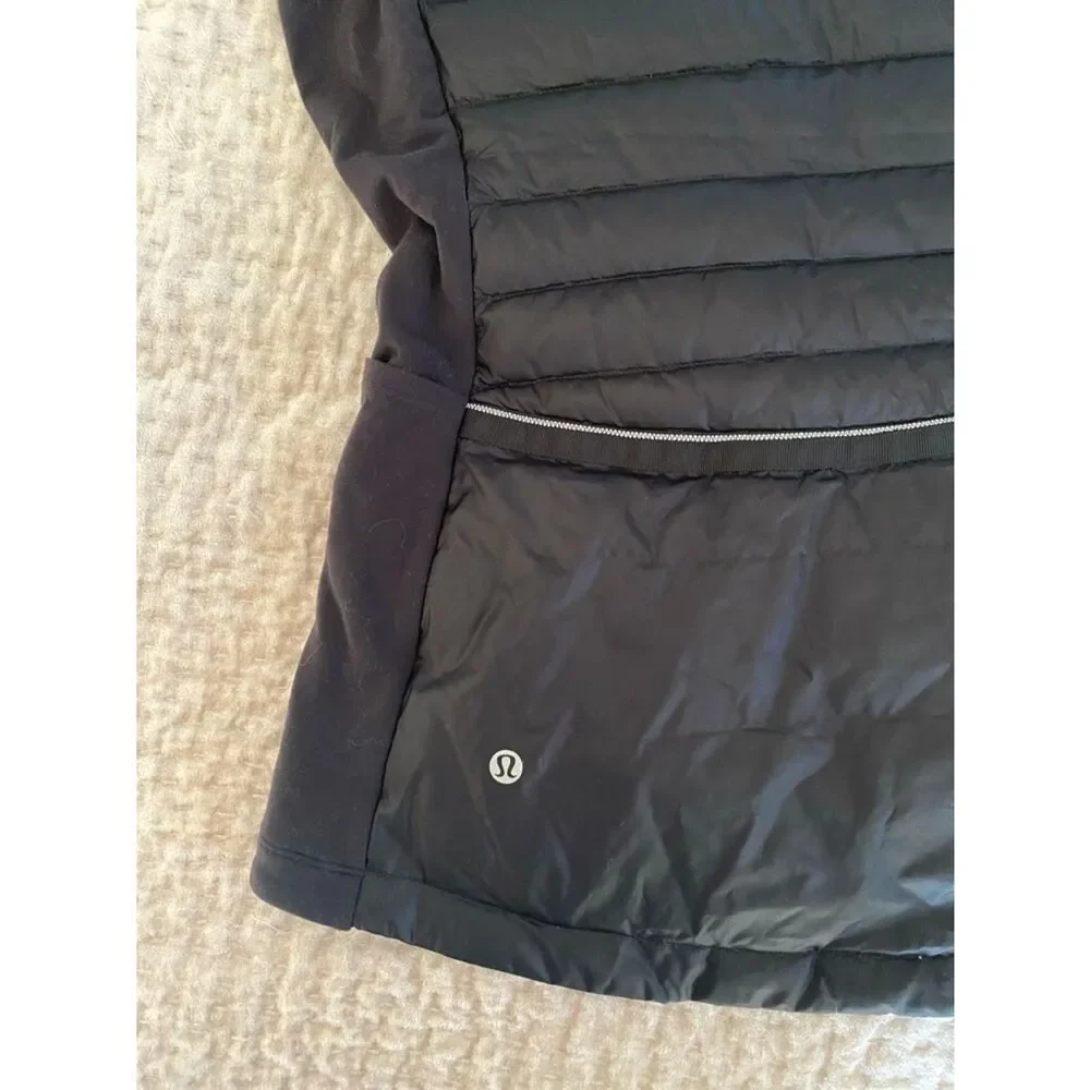 lululemon athletica Black Quilted Puffer Vest
